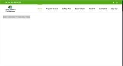 Desktop Screenshot of lakecountryflatfee.com